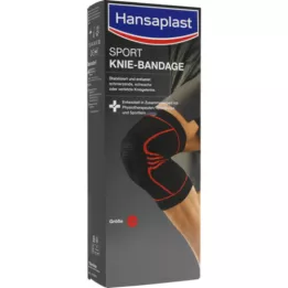 HANSAPLAST Sport Knie-Bandage Gr.L, 1 St