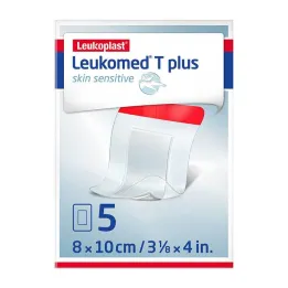 Leukomed® T plus skin sensitive 8x10 cm, 5 pcs