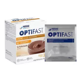 OPTIFAST Cream Chocolate Powder, 8X55 g