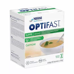 OPTIFAST Soup Vegetable Powder, 8X55g
