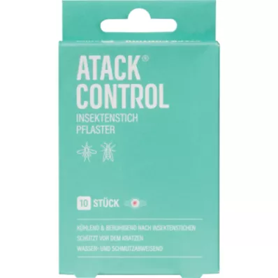 ATACK Control insect stitch plaster, 10 pcs