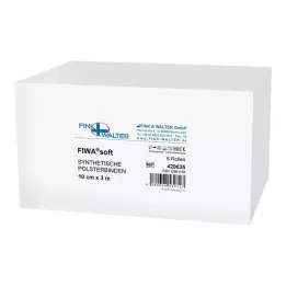 POLSTERBINDE Synthetically 10 cmx3 m Unsteril, 6 pcs