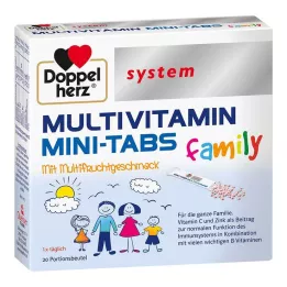 DOPPELHERZ Multivitamin Mini-Tabs family system, 20 pcs