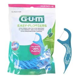 GUM Easy-Flossers dental floss incl. holder, 90 pieces