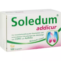SOLEDUM Addicur 200 mg gastrointestinal capsules, 100 pcs