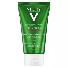 VICHY NORMADERM matt cleaning with clay foam, 125 ml