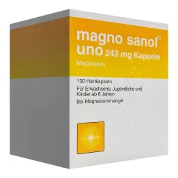 Magno Sanol uno 243 mg capsules, 100 pcs