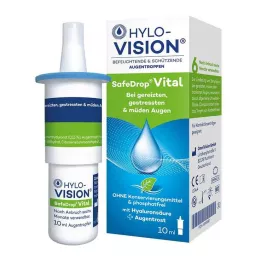 HYLO-VISION SafeDrop Vital eye drops, 10 ml