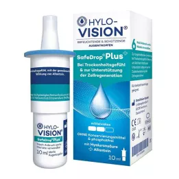 HYLO-VISION Safedrop plus eye drops, 10 ml