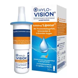 HYLO-VISION SafeDrop Lipocur eye drops, 10 ml