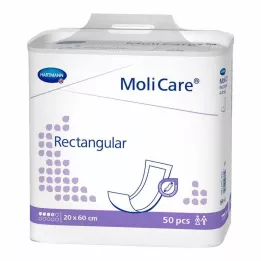 MOLICARE rectangular 4 drops 20x60 cm, 50 pcs