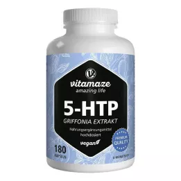 5-HTP 200 mg Griffonia extract high-dose vegan capsules, 180 pcs