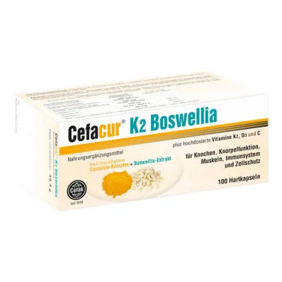Cefacur K2 Boswellia hard capsules, 100 pcs Cefacur K2 Boswellia hard capsules, 100 pcs