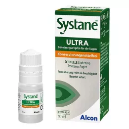 SYSTANE ULTRA Wetting agent for eyelids without preservative, 10 ml