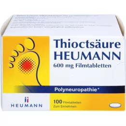 THIOCTSÄURE HEUMANN 600 mg film -coated tablets, 100 pcs