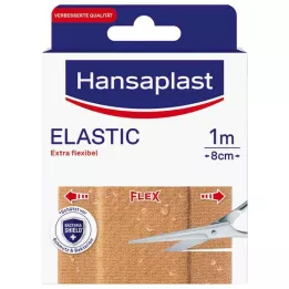 HANSAPLAST Elastic Pflaster 8 CMX1 M, 1 pcs