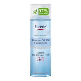 EUCERIN DermatoCLEAN Hyal.Miz.cleansing fluid 3in1, 200 ml