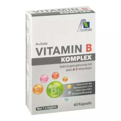 VITAMIN B KOMPLEX Capsules, 60 pcs