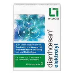 DIARRHOESAN electrolyte Plv.z.Her.e.Lsg.z.Ingestion, 10 pcs