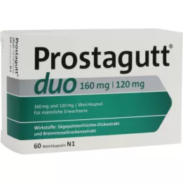 PROSTAGUTT Duo 160 mg/120 mg kapsułki miękkie, 60 szt