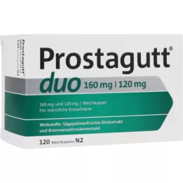 PROSTAGUTT Duo 160 mg/120 mg kapsułki miękkie 120 szt., 120 szt