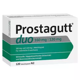 PROSTAGUTT Duo 160 mg/120 mg soft capsules 120 pcs., 120 pcs