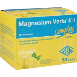 MAGNESIUM VERLA 400 direct granulate, 50 pcs