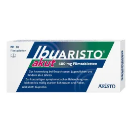 IbuARISTO acute 400 mg ibuprofen film-coated tablets, 10 pcs