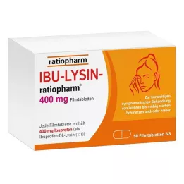 IBU-LYSIN-ratiopharm 400 mg film-coated tablets, 50 pcs