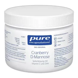 PURE ENCAPSULATIONS Cranberry D-Mannose Powder, 37g
