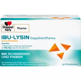 IBU-LYSIN Double -heartpharm 400 mg film -coated tablets, 50 pcs