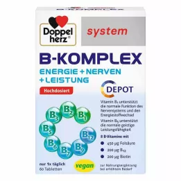 DOPPELHERZ B-complex system tablets, 60 pcs