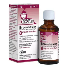 BROMHEXIN Hermes Arzneimittel 8 mg/ml drops, 50 ml