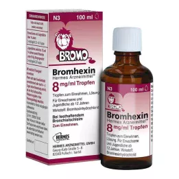 BROMHEXIN Hermes Arzneimittel 8 mg/ml drops, 100 ml