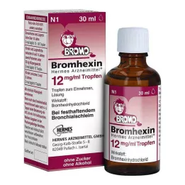 BROMHEXIN Hermes Arzneimittel 12 mg/ml drops, 30 ml