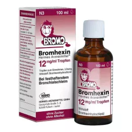 BROMHEXIN Hermes Arzneimittel 12 mg/ml drops, 100 ml