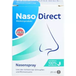 NASODIRECT Nasal spray with Captomucil, 20 ml