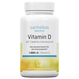 SANHELIOS Vitamin D 1,000 IU tablets, 365 pcs