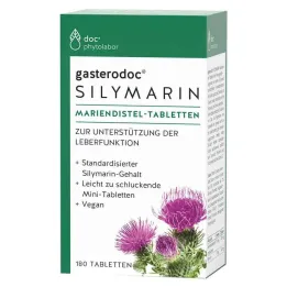 Gasterodoc Silymarin Milk Thistle Tablets, 180 pcs