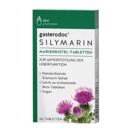 Gasterodoc Silymarin Milk Thistle Tablets, 60 pcs