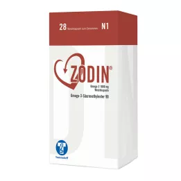 ZODIN Omega-3 1,000 mg soft capsules, 28 pcs