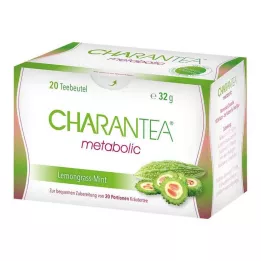 CHARANTEA metabolic Lemon/Mint filter bags, 20 pcs