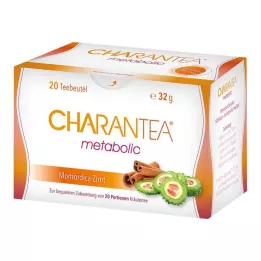 CHARANTEA metabolic cinnamon herbal tea filter bags, 20 pcs
