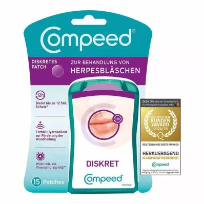 COMPEED Herpes sore patch applicator HRA, 15 pcs COMPEED Herpes sore patch applicator HRA, 15 pcs