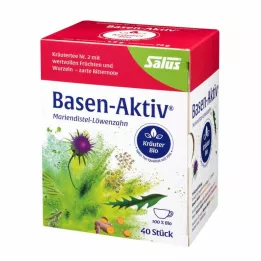 BASEN AKTIV Tea No.2 Mariend.-Dandelion Organic Salus, 40 pcs