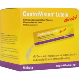 CENTROVISION Lutein direct granules, 84 pcs
