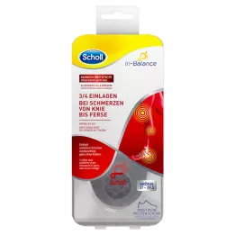 SCHOLL 3/4 inserts heel-u. knee pain 37-39.5, 1x2 pcs