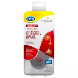 SCHOLL 3/4 inserts heel-u. knee pain 42.5-45, 1x2 pcs