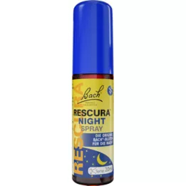 BACHBLÜTEN Original Rescura Night Spray alcohol, 20 ml