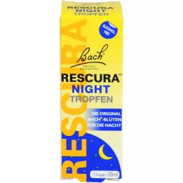 BACHBLÜTEN Original Rescura Night drops alcohol-free, 10 ml